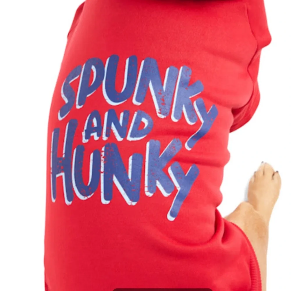 New Spunky & Hunky pullover sweatshirt S